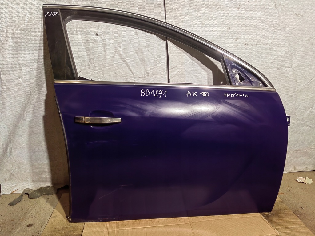 фото №1, Двері правий перед opel insignia a 08-13 z20z
