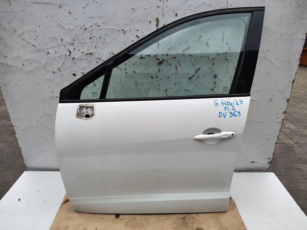 фото №1, Двері лівий перед renault grand scenic 3 iii fl lift 2 dv369
