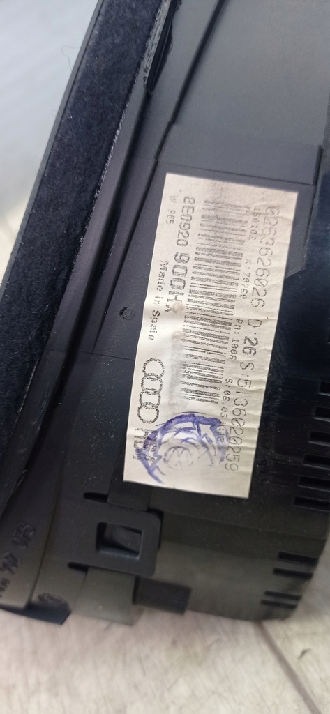 фото №8, Audi a4 b6 3.0 asn 8e0907551b бортовий комп'ютер іммобілайзер набір стартовий