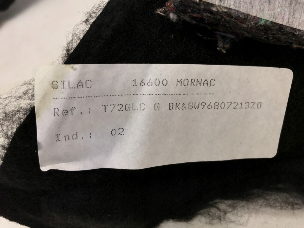 фото №10, Левый обшивка обивка багажника peugeot 308 sw t7