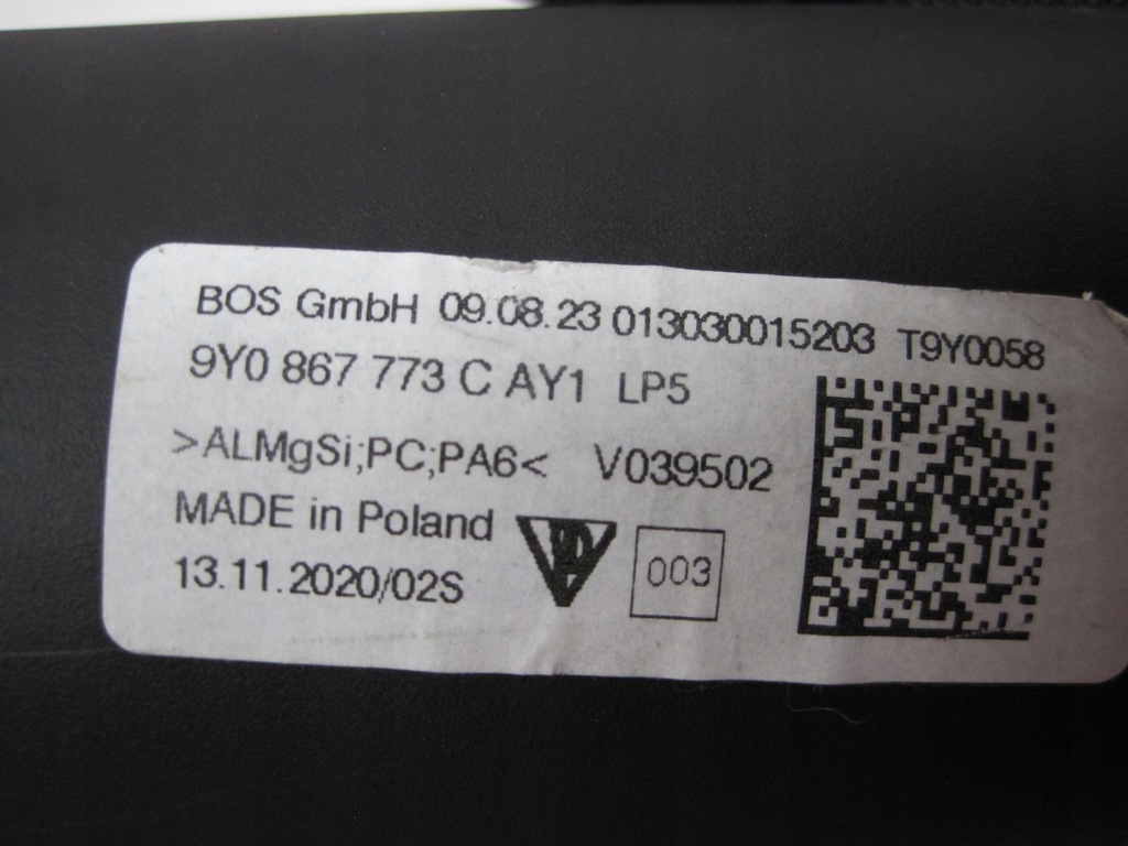 фото №11, Шторка багажника porsche cayene 9y0867773c задня