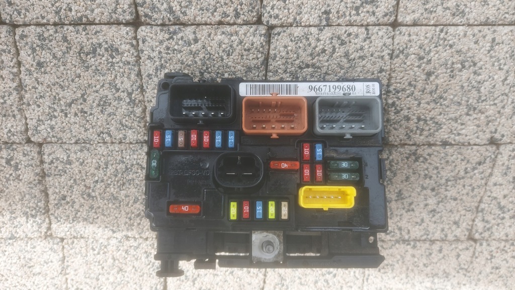 фото №1, Skrzynka-moduł bsm r08-citroen;peugeot 9667199680