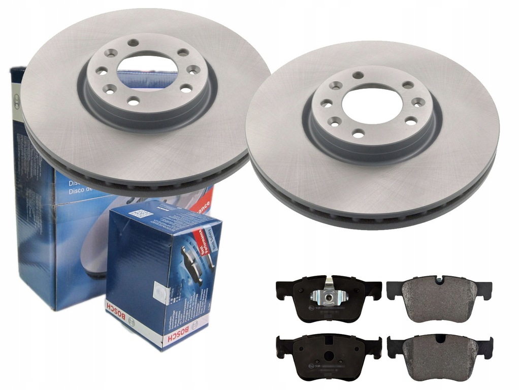 фото №1, Гальмівні диски гальмівні колодки bosch перед citroen ds7 c4 304mm