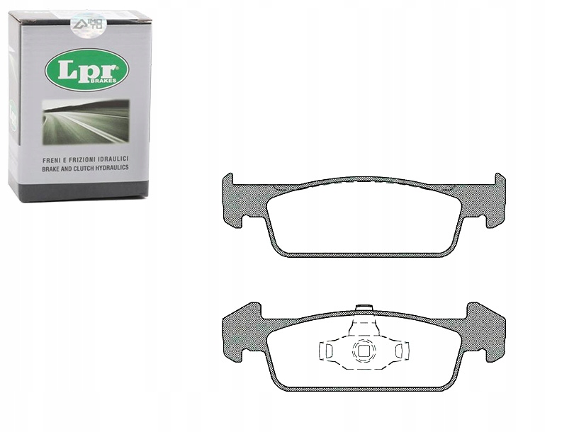 фото №1, Lpr комплект гальмівних колодок ham. перед dacia logan ii, san