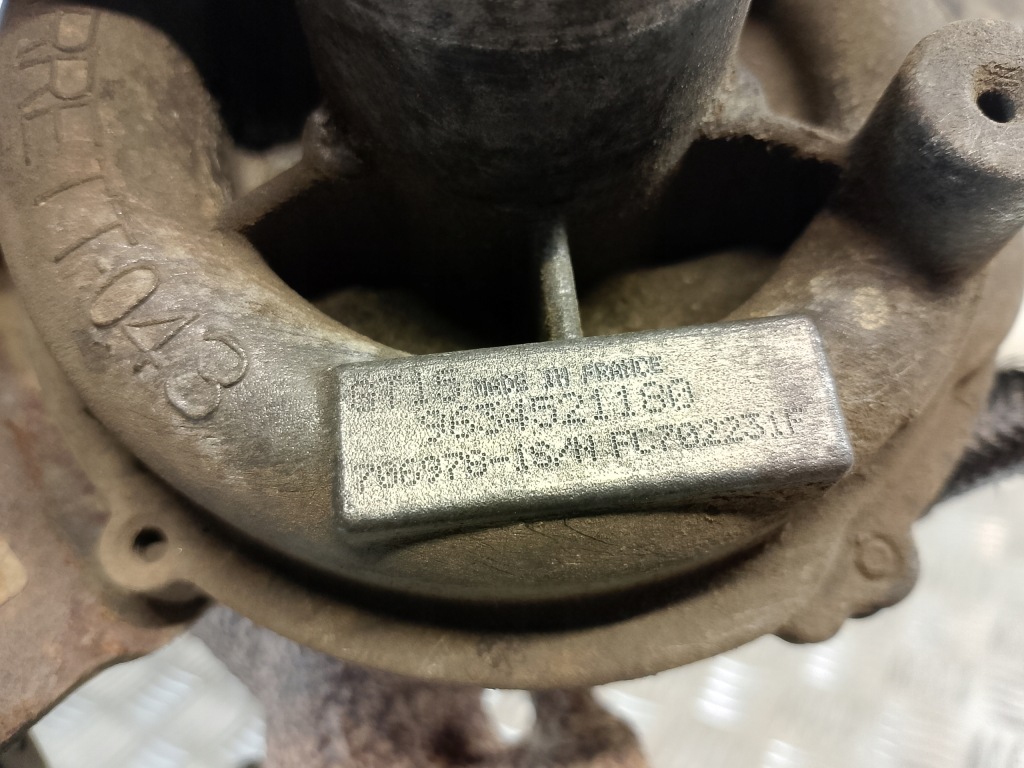 фото №10, Турбонагнітач турбіна turbo citroen jumpy 2.0 d 80 kw 109 km 9634521180