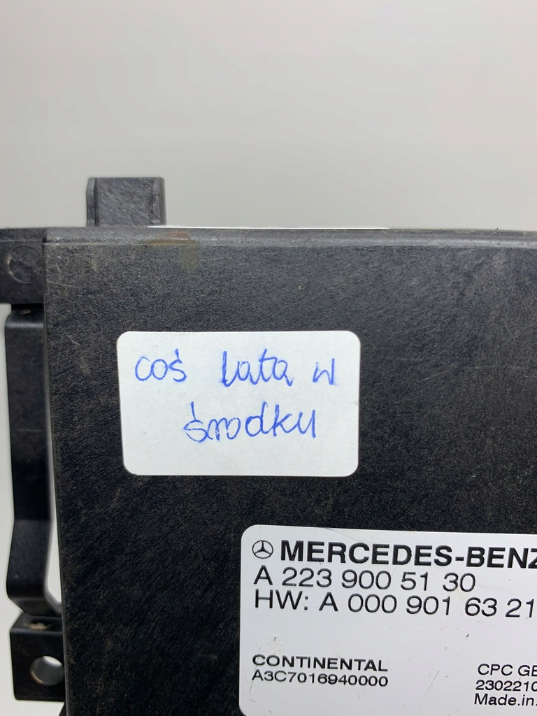 фото №10, Mercedes w223 модуль блок управления коробки передач a2239005130