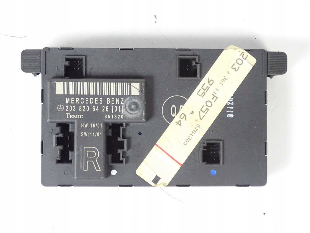 фото №1, Mercedes c klasa w203 модуль дверь правый перед a2038206426