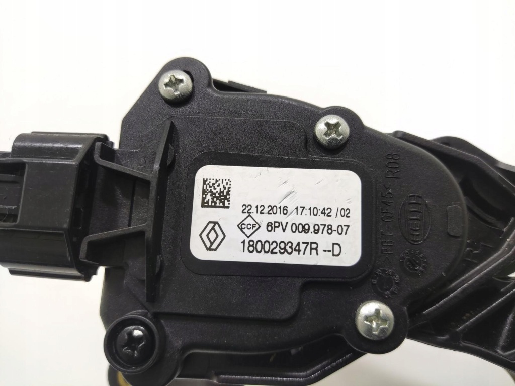 фото №5, Педаль газу renault clio iv lift 2016-2019 180029347r