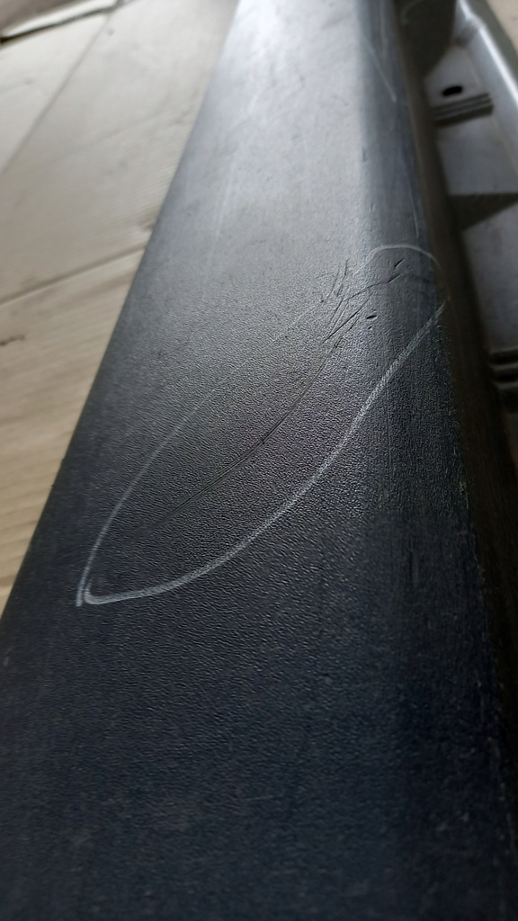 фото №7, Молдинг порог левая 30698905 volvo v50 s40 ii 04-