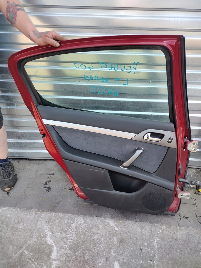 фото №9, Двері лівий задня peugeot 407 kkqd sedan