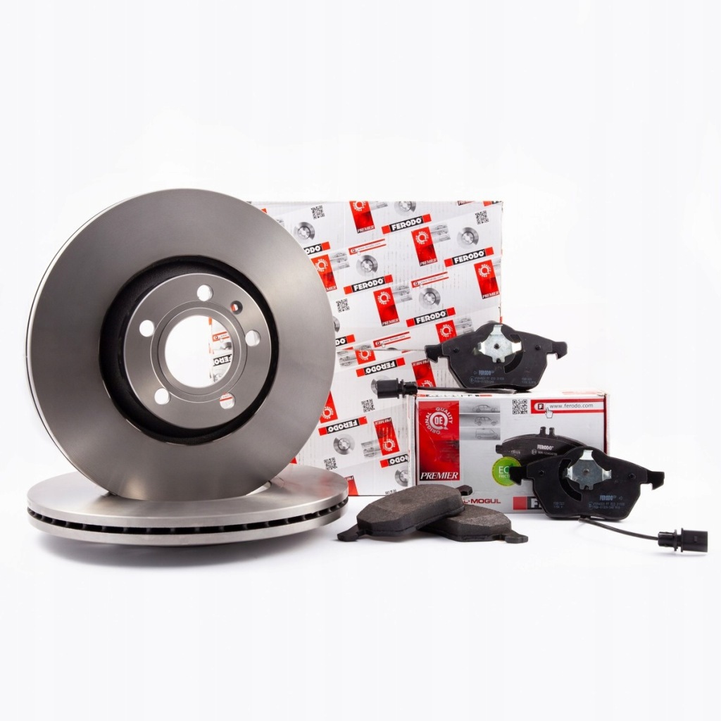 фото №1, Тормозные диски тормозные колодки ferodo перед opel combo c 260mm