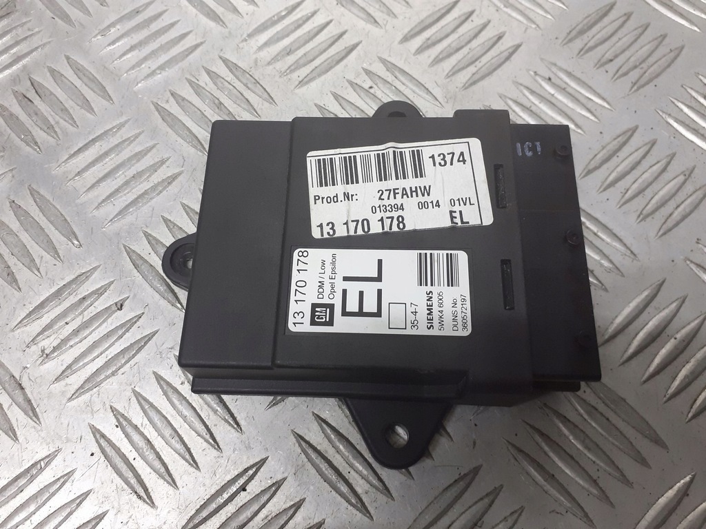 фото №1, Модуль двері лівий перед opel signum 13170178