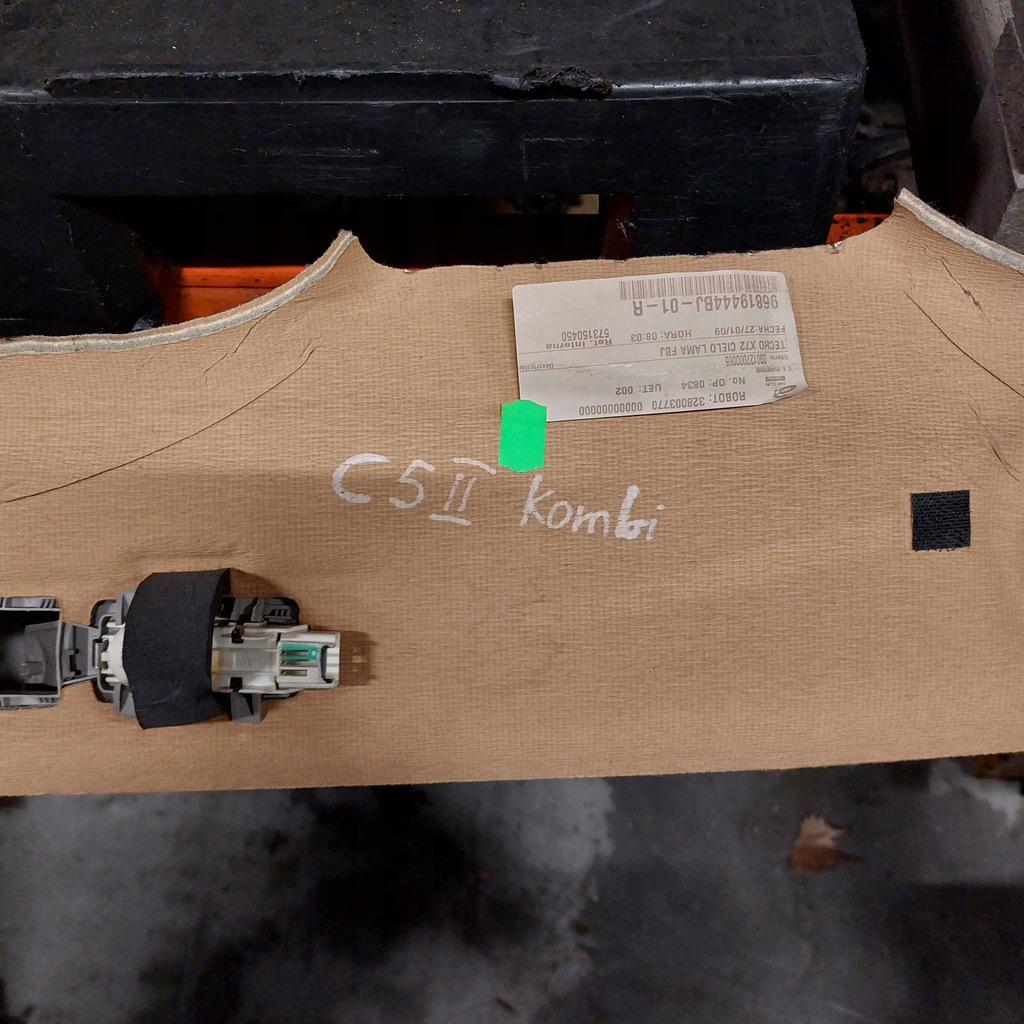 фото №8, Citroen c5 ii kombi потолок подкрылок потолок 96819444bj 96830814bj