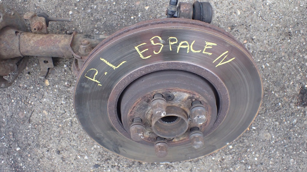 фото №2, Поворотний кулак лівий перед renault espace iv.3.0dci