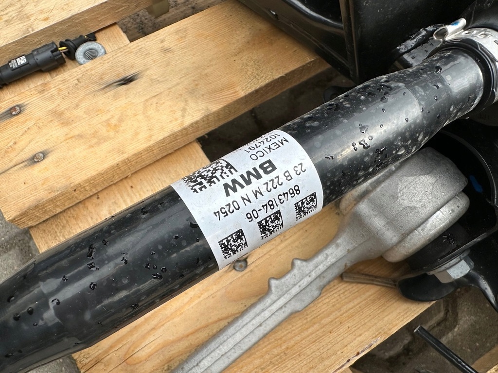 фото №9, Підрамник трансмісія поворотний кулак привідний вал амортизатор важелі bmw x3 g01 x4 g02