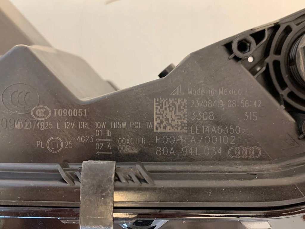 фото №12, Права ліва лампа фара audi q5 przed lift full led