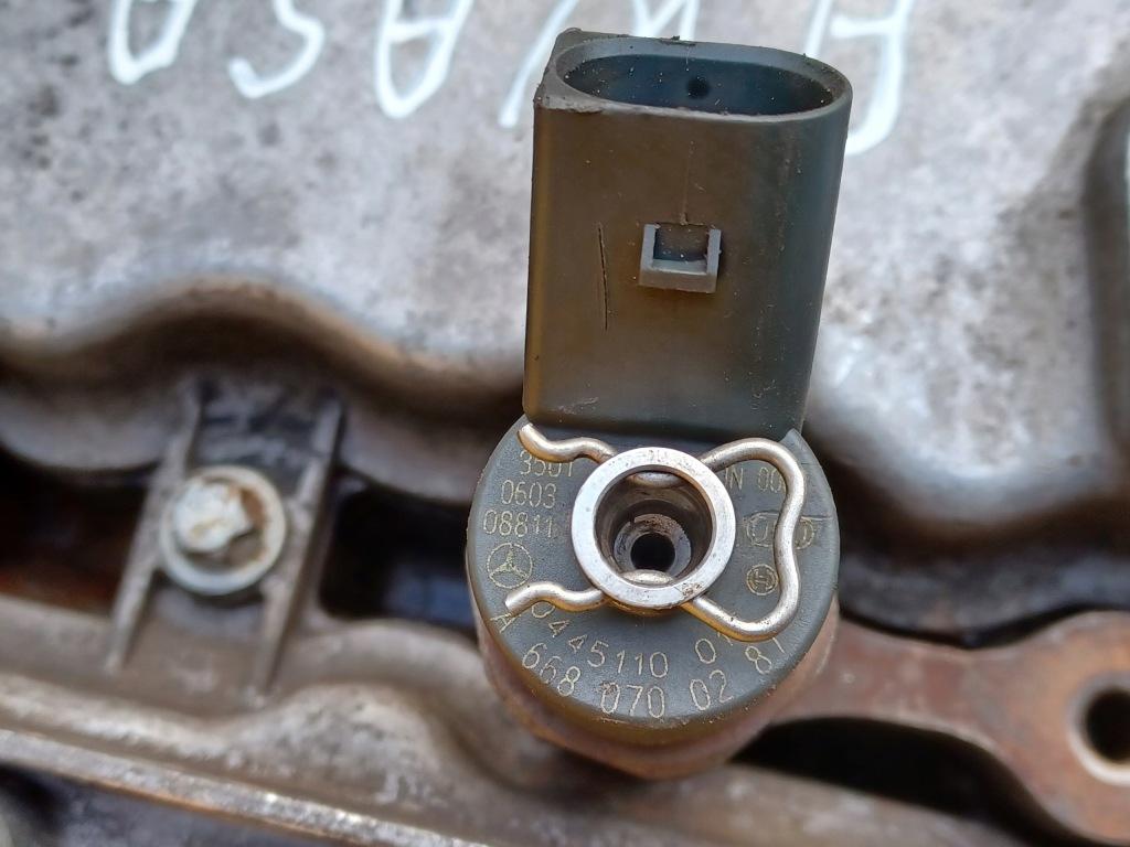 фото №12, Двигатель форсунки mercedes a-klasa w168 1,7 cdi 97-03r a6680102505 .