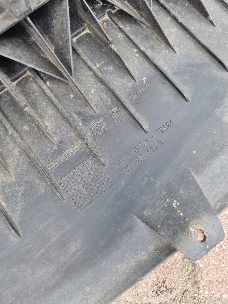 фото №5, Vw passat cc 08-12r спойлер бампера перед 3c8807651b