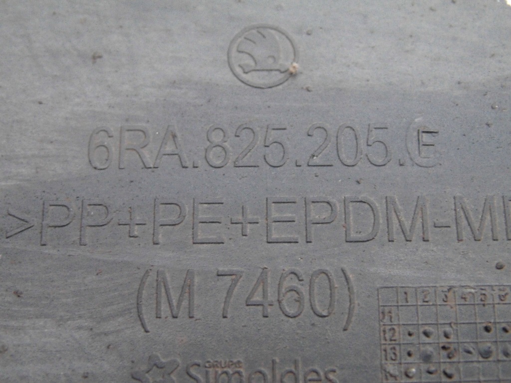 фото №3, Защита подвеска 6ra825205f toledo iv rapid задняя