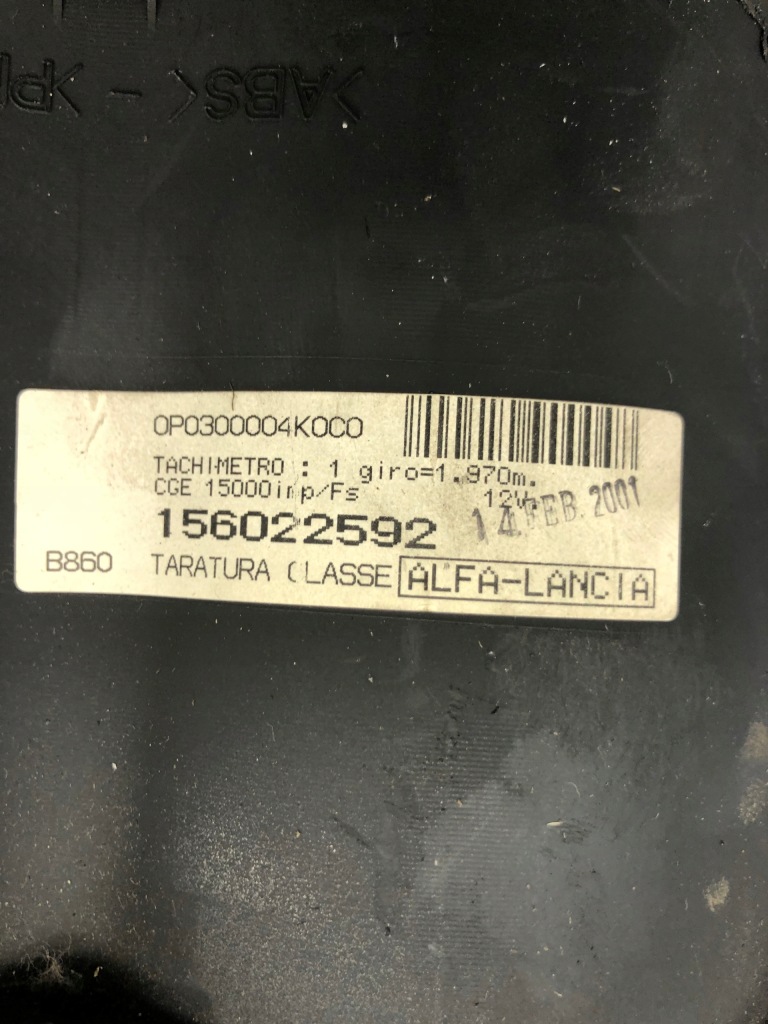 Лічильник приладова панель 156022592 fca Оригінал