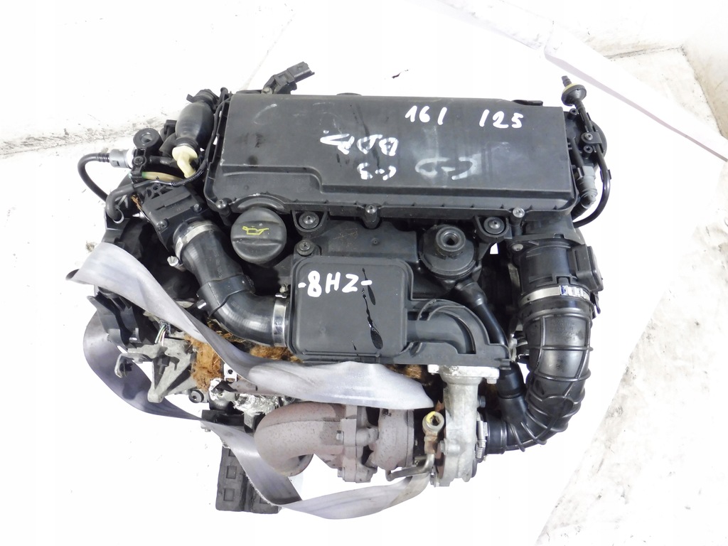 фото №11, Двигатель блок двигателя 8hz система впрыскной bosch turbo citroen peugeot 1.4 hdi 8hz