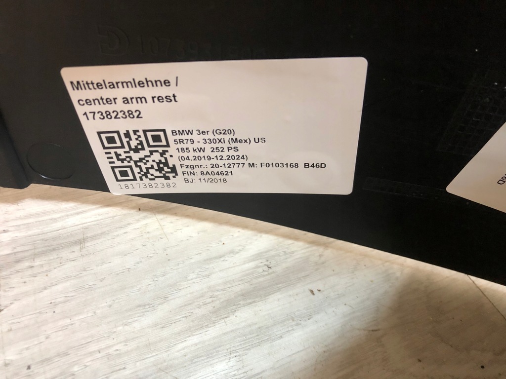 фото №5, Bmw 3 g20 g21 тунель середній