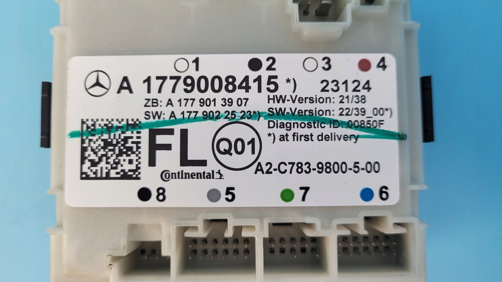 фото №9, Mercedes x247 glb 200 23r модуль блок керування двері лівий перед a1779008415