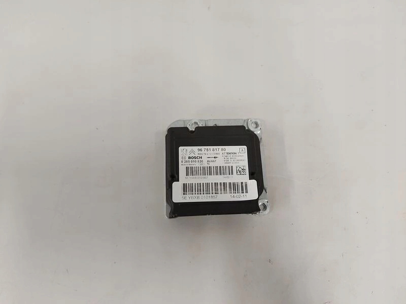 фото №1, Peugeot 5008 i модуль датчик подушек подушка безопасности 9675181780