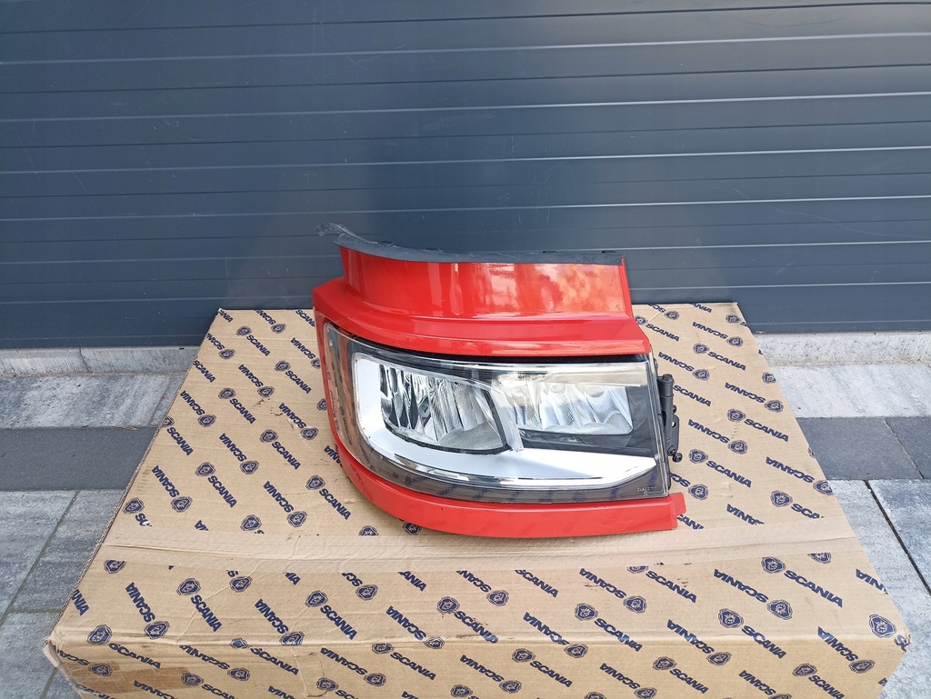 фото №1, Лампа фара scania r s новий model full led