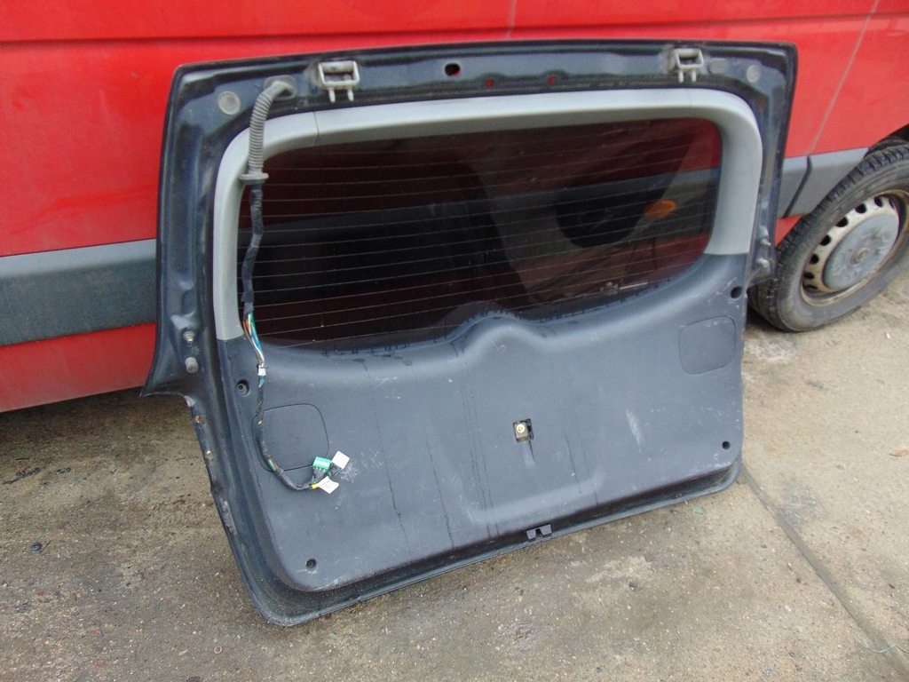 фото №13, Кришка багажника багажника задня hyundai santa fe ii czarna з скло