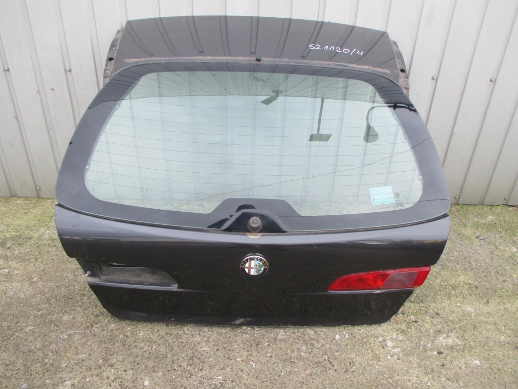 фото №2, Alfa romeo 156 lift 03-06 крышка багажника с стекло