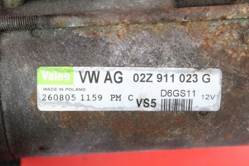 Стартер 02z911023g vw passat b6 2.0 fsi 05r Зі Шроту