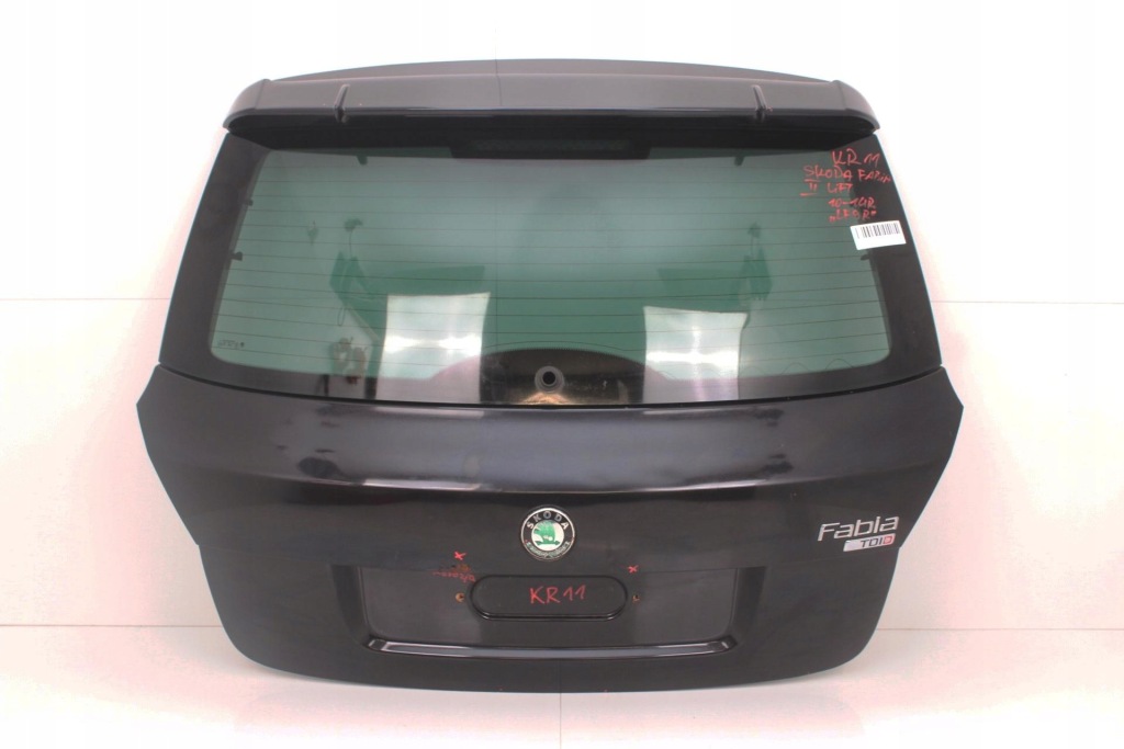 фото №1, Крышка багажника багажника задняя skoda fabia ii lift 10-14r lf9r