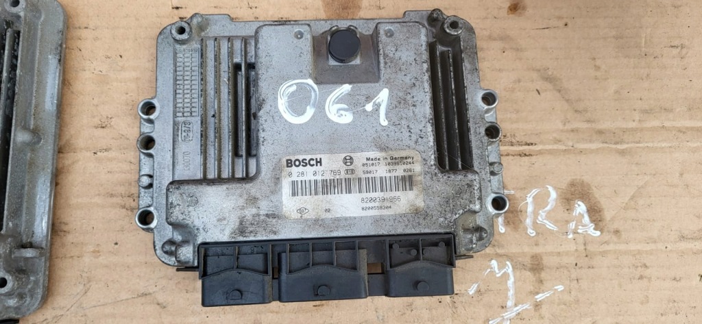 фото №1, Renault блок управления двигателя 0281012769