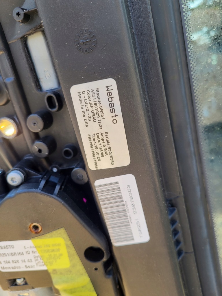 фото №4, Люк kompletny mercedes r w251 w164