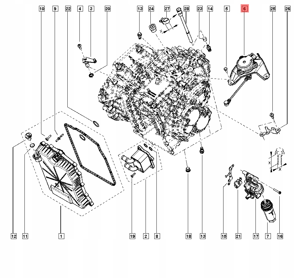 фото №6, Renault espace 1.6 biturbo привод блок управления коробки 319423690r
