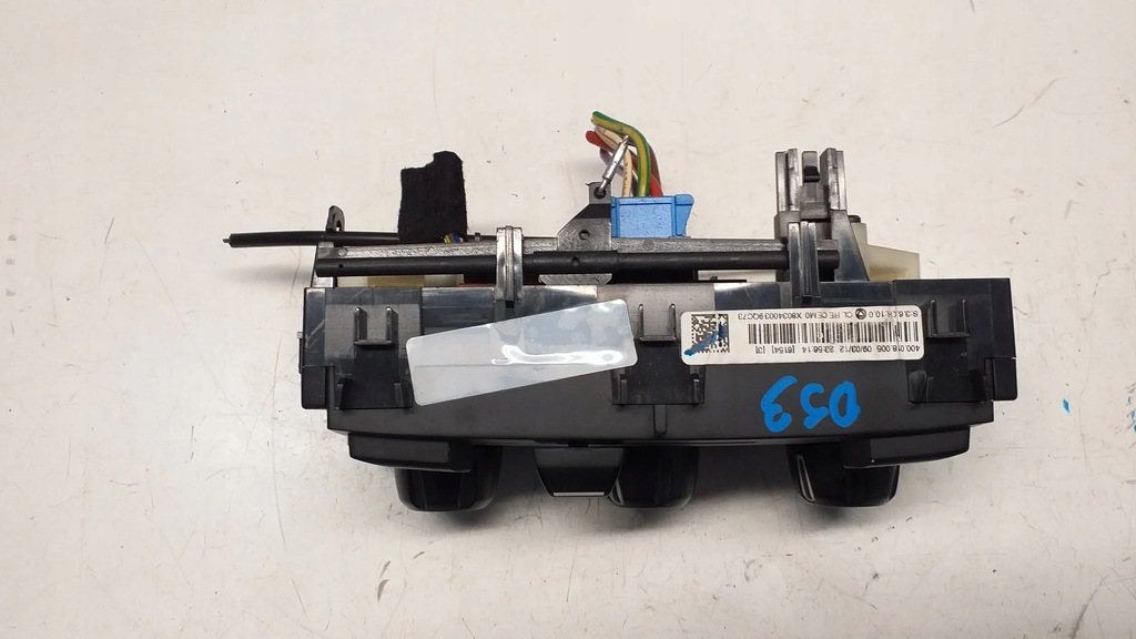 фото №5, Citroen ds3 панель кондиціонера обдув механічна коробка передач