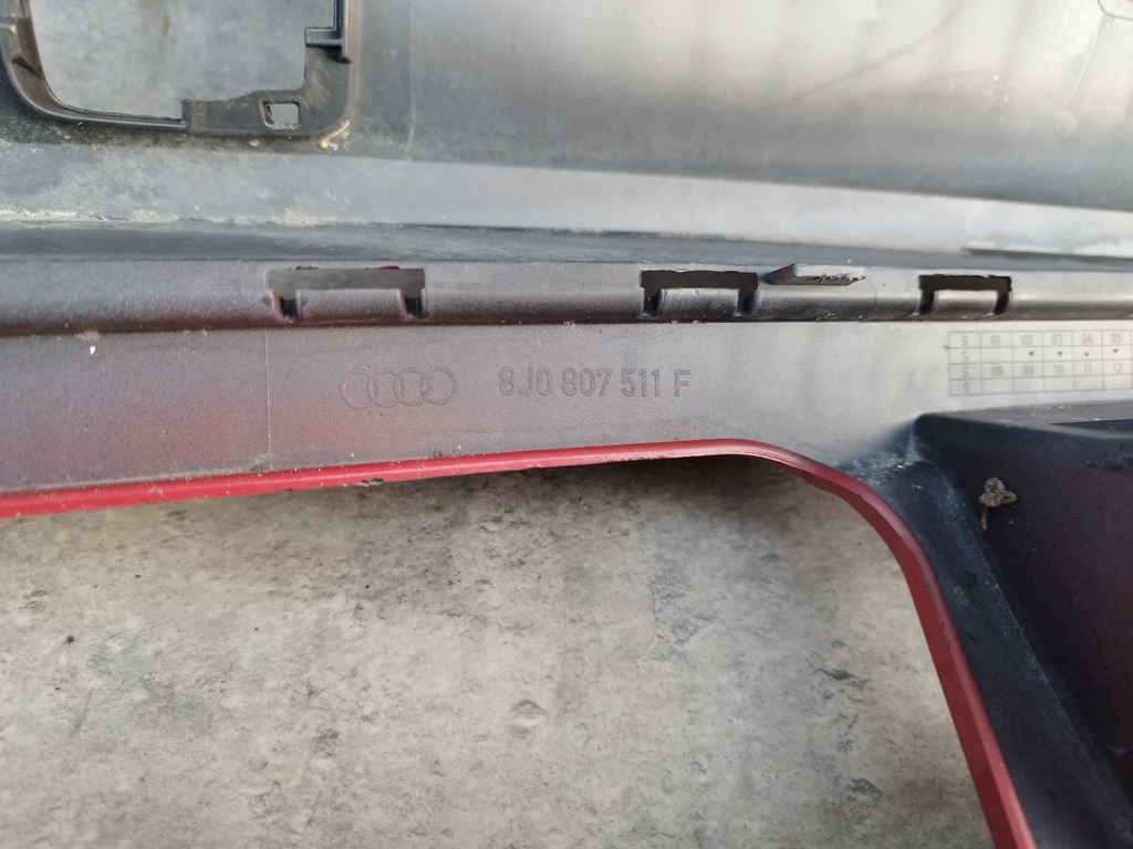 фото №9, Audi tt 8j s line бампер задняя задний 8j0807511f