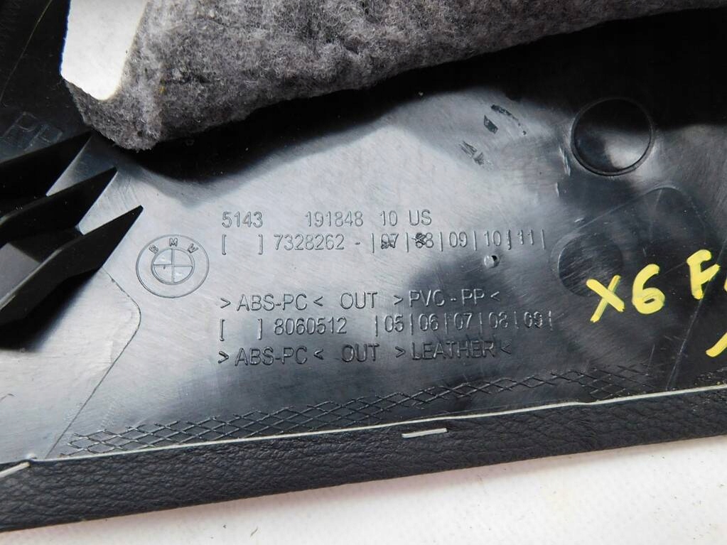 фото №10, Bmw x6 f16 m50d 15r защита стойка правый задняя