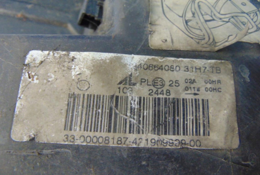 Fiat ducato iii фара левый do polerowania Недорого