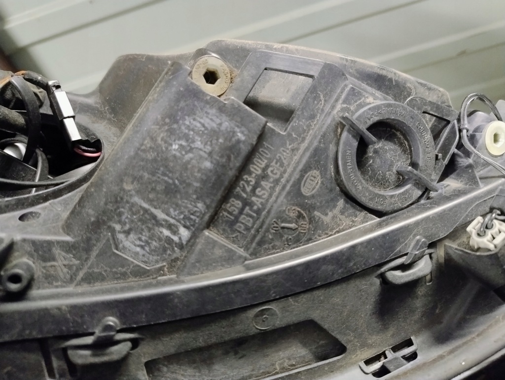 фото №13, Лампа перед левая bmw 5 v e60 e61 ксенон поворотная europa 158723-00