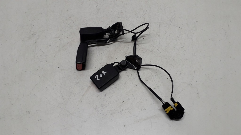 фото №1, Peugeot 207 06- клипсы защёлки ремней задняя