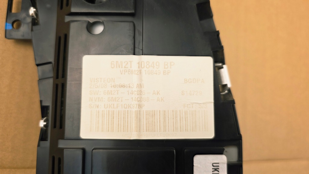 фото №15, Mondeo mk4 s-max mk1 galaxy mk3 лічильник дисплей 2008 r. 1.6 2.0 2.3 16v