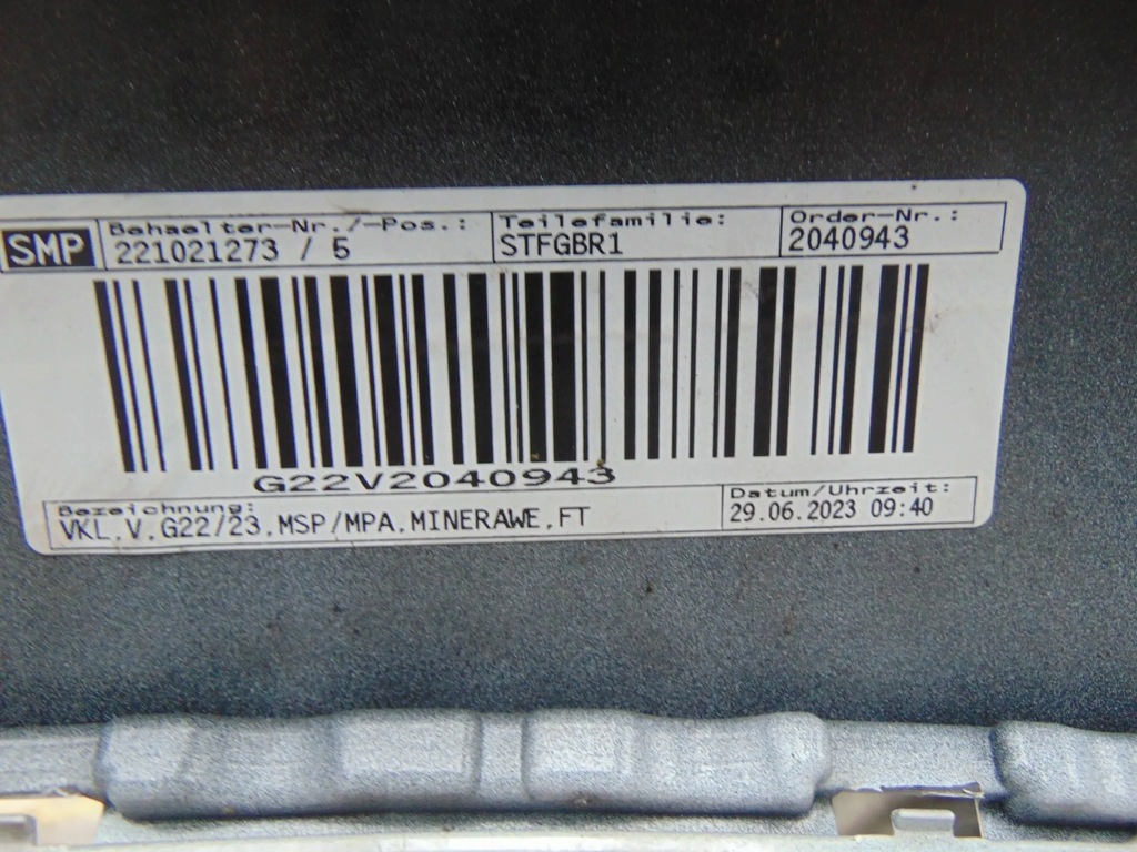 фото №6, Bmw 4 g22 m-pakiet бампер перед pdc