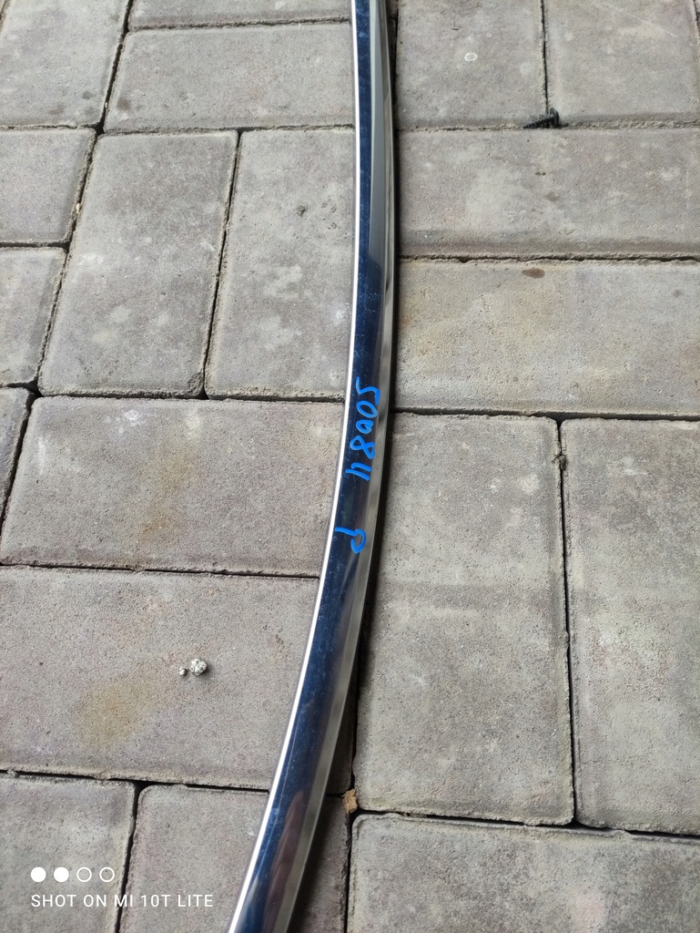 фото №12, Молдинг дах хром peugeot 5008 ii права