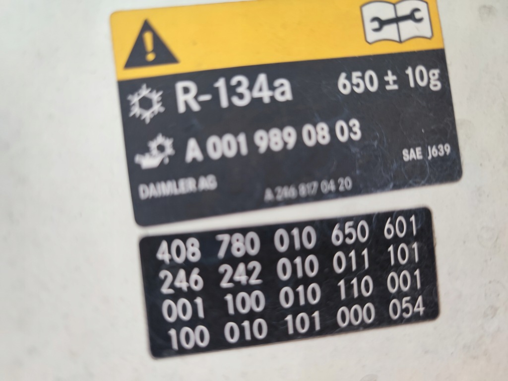 фото №10, Mercedes b w246 перед комплект капот крылья радиатор pas лампы