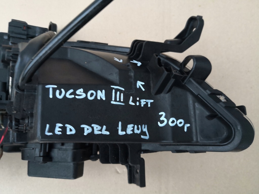 фото №6, Hyundai tucson iii lift противотуманная фара led передний левый drl