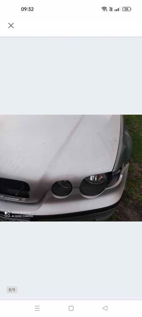 фото №8, Капот крышка двигателя titansilber bmw 3 e46 compact