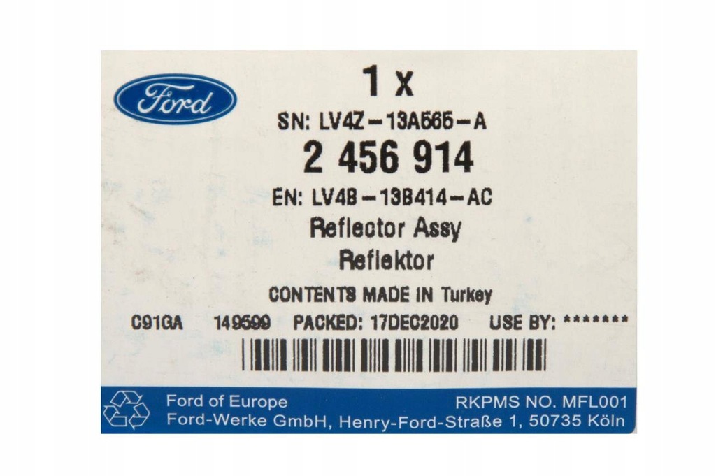 фото №4, Отражатель правый задняя kuga 20-