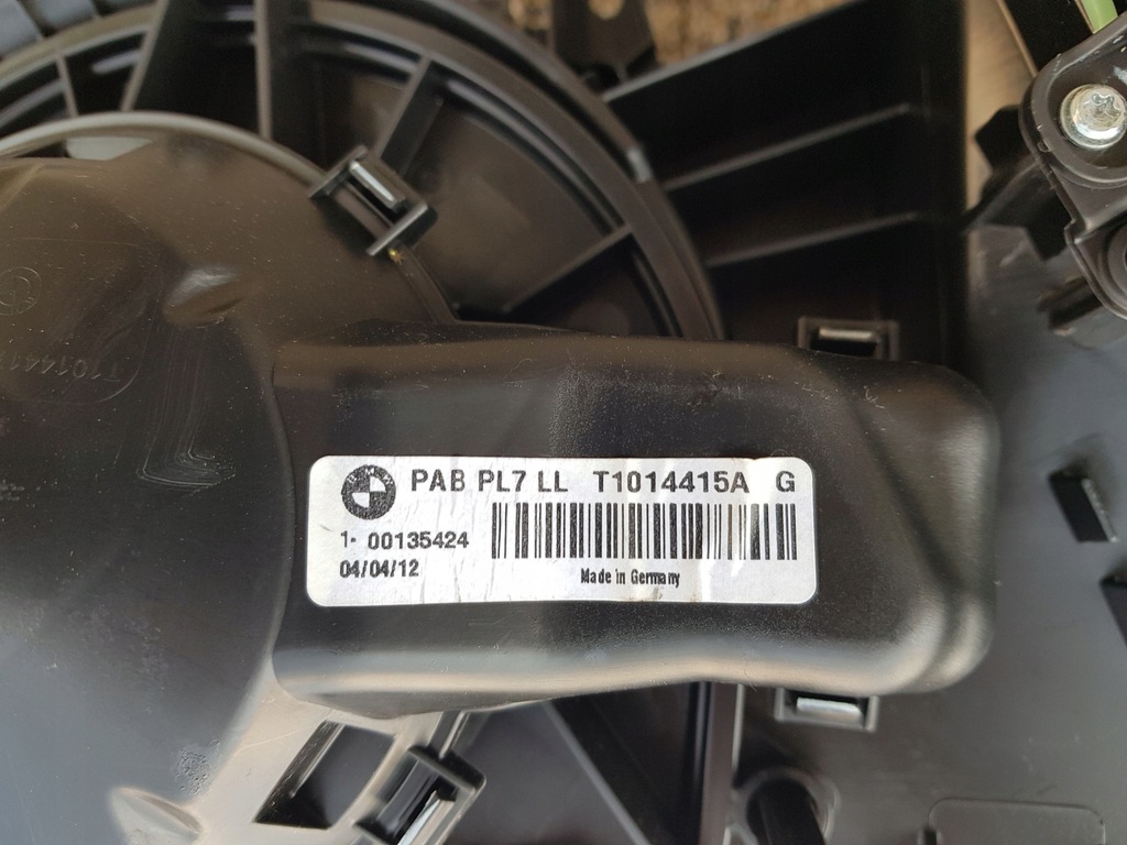 фото №8, Bmw 3 f30 обігрівач повітродувка 9197710 оригінал